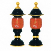 大日式紅心經燈(仿古)佛字