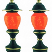紅舍利燈(仿古)壽字